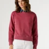 Sudadera con cuello redondo y logotipo Sudadera con cuello redondo y logotipo