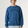 Sudadera con cuello redondo y logotipo Sudadera con cuello redondo y logotipo