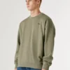 Sudadera con cuello redondo y logotipo Sudadera con cuello redondo y logotipo