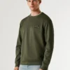 Sudadera con cuello redondo y logotipo Sudadera con cuello redondo y logotipo