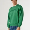 Sudadera con cuello redondo y logotipo Sudadera con cuello redondo y logotipo
