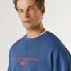 Sudadera con cuello redondo y logotipo Sudadera con cuello redondo y logotipo