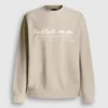 Sudadera con cuello redondo y logotipo Sudadera con cuello redondo y logotipo