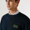 Sudadera con cuello redondo y logotipo Sudadera con cuello redondo y logotipo