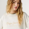 Sudadera con cuello redondo y logotipo Sudadera con cuello redondo y logotipo