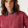 Sudadera con cuello redondo y logotipo Sudadera con cuello redondo y logotipo
