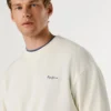 Sudadera con cuello redondo y logotipo