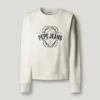 Sudadera con cuello redondo y logotipo Sudadera con cuello redondo y logotipo