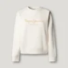 Sudadera con cuello redondo y logotipo Sudadera con cuello redondo y logotipo