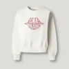Sudadera con cuello redondo y logotipo Sudadera con cuello redondo y logotipo