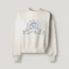Sudadera con cuello redondo y logotipo Sudadera con cuello redondo y logotipo