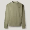 Sudadera con cuello redondo y logotipo Sudadera con cuello redondo y logotipo