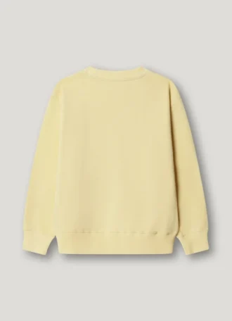 Sudadera con estampado del logotipo y corte holgado