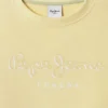 Sudadera con estampado del logotipo y corte holgado Sudadera con estampado del logotipo y corte holgado