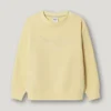 Sudadera con estampado del logotipo y corte holgado Sudadera con estampado del logotipo y corte holgado