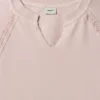 Sudadera de cuello redondo con encaje