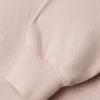 Sudadera de cuello redondo con encaje