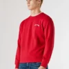 Sudadera de cuello redondo con estampado en la espalda Sudadera de cuello redondo con estampado en la espalda