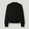 Sudadera de cuello redondo con tachuelas Sudadera de cuello redondo con tachuelas