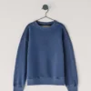 Sudadera de cuello redondo de corte holgado Sudadera de cuello redondo de corte holgado