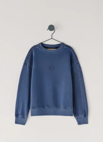 Sudadera de cuello redondo de corte holgado