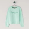 Sudadera de cuello redondo de corte holgado Sudadera de cuello redondo de corte holgado