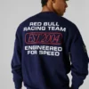 Sudadera de cuello redondo de corte holgado