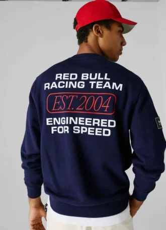 Sudadera de cuello redondo de corte holgado