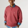 Sudadera de cuello redondo de corte holgado Sudadera de cuello redondo de corte holgado