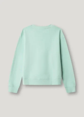 Sudadera de cuello redondo de corte holgado