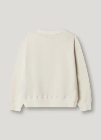 Sudadera de cuello redondo de corte holgado