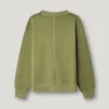 Sudadera de cuello redondo de corte holgado Sudadera de cuello redondo de corte holgado
