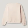 Sudadera de cuello redondo de corte holgado Sudadera de cuello redondo de corte holgado