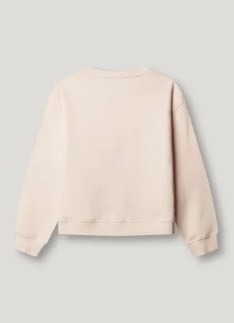 Sudadera de cuello redondo de corte holgado