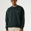 Sudadera de cuello redondo de corte holgado Sudadera de cuello redondo de corte holgado
