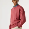 Sudadera de cuello redondo de corte holgado Sudadera de cuello redondo de corte holgado