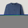 Sudadera de cuello redondo de corte holgado Sudadera de cuello redondo de corte holgado
