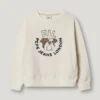 Sudadera de cuello redondo de corte holgado Sudadera de cuello redondo de corte holgado