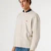 Sudadera de cuello redondo de corte holgado Sudadera de cuello redondo de corte holgado