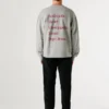 Sudadera de cuello redondo de corte holgado Sudadera de cuello redondo de corte holgado
