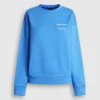 Sudadera de cuello redondo de corte holgado Sudadera de cuello redondo de corte holgado