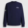 Sudadera de cuello redondo de corte holgado
