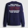 Sudadera de cuello redondo de corte holgado