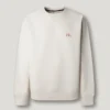 Sudadera de cuello redondo de corte holgado Sudadera de cuello redondo de corte holgado