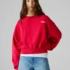 Sudadera de cuello redondo y corte recto Sudadera de cuello redondo y corte recto