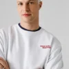 Sudadera de cuello redondo y corte recto
