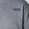 Sudadera de cuello redondo y corte recto