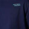 Sudadera de cuello redondo y corte recto