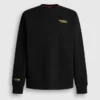 Sudadera de cuello redondo y corte recto Sudadera de cuello redondo y corte recto