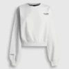 Sudadera de cuello redondo y corte recto Sudadera de cuello redondo y corte recto